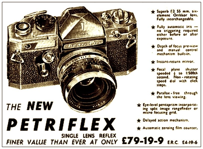 Petri Flex V 35mm SLR | The Camera Collector